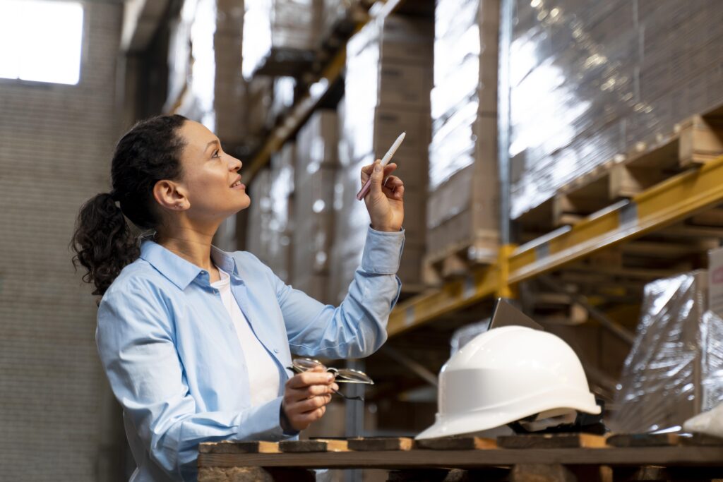 woman-is-managing-inventory-in-warehouse