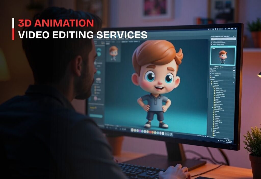 3d animation video editing services
